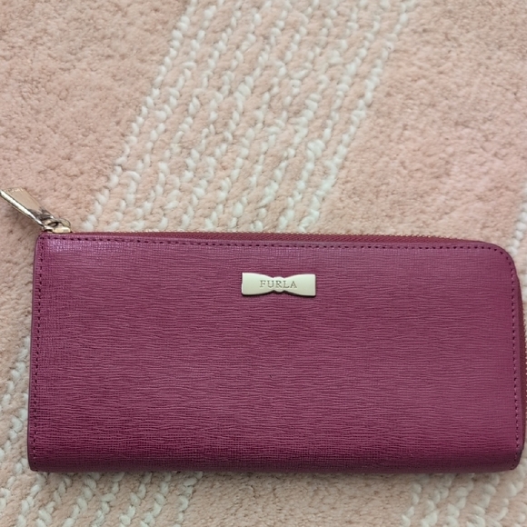 Furla Handbags - Furla Pink Wallet